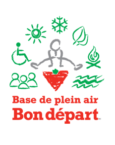Logo Base de plein air Bon départ