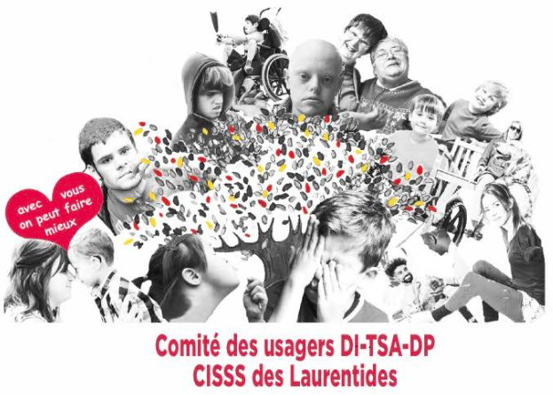 Logo Comité des usagers du programme DI-TSA-DP des Laurentides