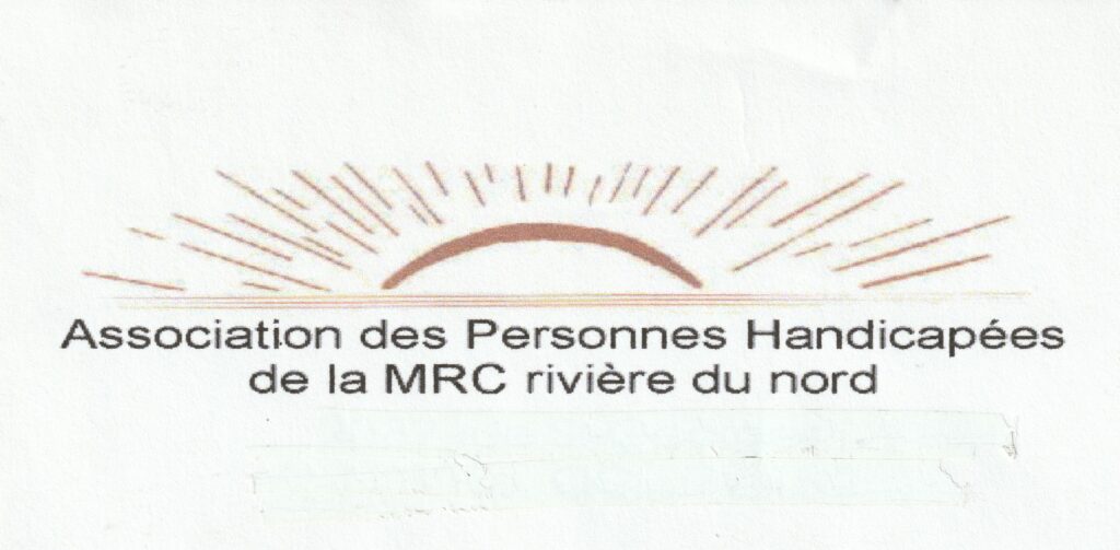 Association des Personnes Handicapées de la MRC rivière du nord.
